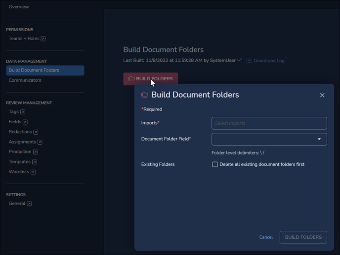 214 - 03 - Build Document Folders