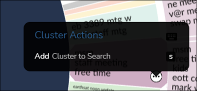 222 - 06 - Add Cluster to Search