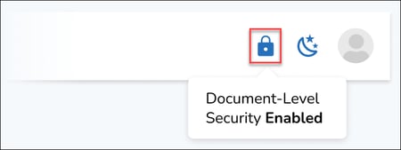 89 - 01 - Document-Level Security Enabled icon